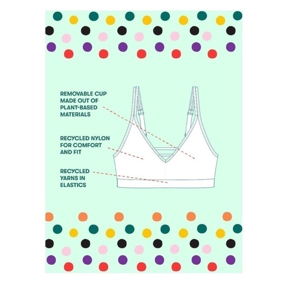 Kindly Yours caged v-neck seamless leopard print bralette size XXXL - Picture 4 of 10